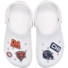 Confezione da 5 ciondoli per scarpe Jibbitz™ dei Chicago Bears della NFL
