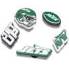 Confezione da 5 ciondoli per scarpe Jibbitz™ dei New York Jets della NFL