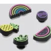 Confezione da 5 ciondoli per scarpe Jibbitz “Lights up Fun” Confezione da 5 ciondoli per scarpe Jibbitz “Lights up Fun”