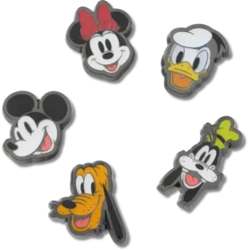 Confezione da 5 ciondoli per scarpe Jibbitz™ “Mickey & Friends Elevated”