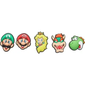 Confezione da 5 ciondoli per scarpe Jibbitz™ Super Mario™