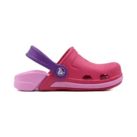 Crocs Classic Clog per bambini – Sandali sportivi “Rosso Rosa Viola”