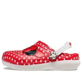 Crocs x Disney Minnie Mouse Classic Clogs “Red White Black”