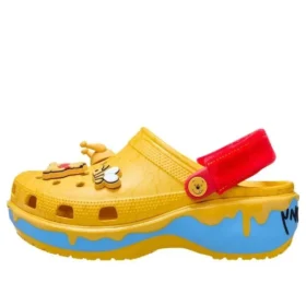 Crocs x Disney Winnie the Pooh Classic Platform Clog “Yellow Red”