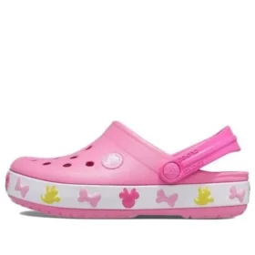 Crocs x Fun Lab Disney Minnie Zoccoli “Pink White”