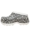 Crocs x Jean Paul Gaultier Hydra Zoccolo “Fishnet Chalk”