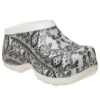 Crocs x Jean Paul Gaultier Hydra Zoccolo “Fishnet Chalk”