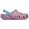 Crocs x Lisa Frank Classic Clogs “Pink Blue”