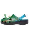 Crocs x Minecraft Zoccolo “Green Black”