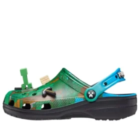 Crocs x Minecraft Zoccolo “Green Black”