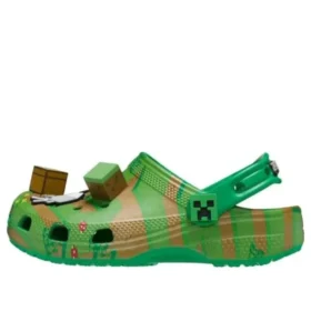 Crocs x Minecraft Zoccolo leggero rialzato “Green”