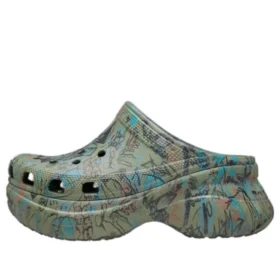 Crocs x Mowalola Classic Bae Zoccolo “Forest”