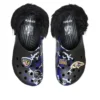 Crocs x NFL 26 Classic Clog Baltimore Ravens “Black”