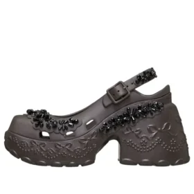 Crocs x Simon Rocha Ballerina con zeppa “Espresso”
