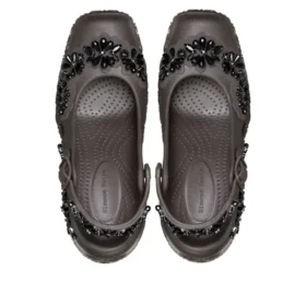 Crocs x Simon Rocha Ballerina con zeppa “Espresso”