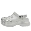 Crocs x SMFK Bae Zoccolo “Silver Glitter”