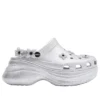 Crocs x SMFK Bae Zoccolo “Silver Glitter”