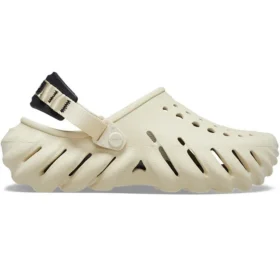 Echo Clog “Bone Black Beige”