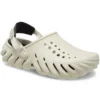 Echo Clog “Bone Black Beige”