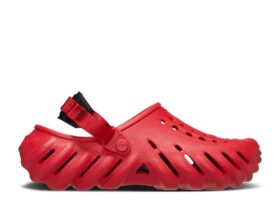 Echo Clog “Varsity Red”