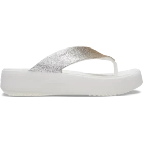 Getaway: infradito con plateau massiccio e Glitter