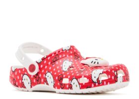 Hello Kitty x Classic Clog per bambini ‘Red Polka Dots’