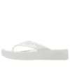 Infradito con plateau Baya “White”