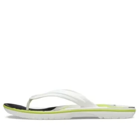 Infradito Crocband Flip “Bianco Verde Nero”