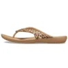 Infradito Kadee II con stampa leopardata Marrone