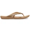 Infradito Kadee II con stampa leopardata Marrone