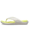 Infradito Reviva con tomaia elegante e punta arrotondata “White Yellow”