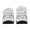 Mega Crush Clog “White Silver”