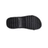 Mega Crush Pearl Ruffle Sandal “Nero”