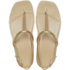 Miami Metallic Thong Flip