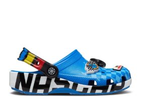 Nascar x Classic Clog Kids “Bright Cobalt” Nascar x Classic Clog Kids “Bright Cobalt”