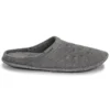 Pantofole classiche casual imbottite e calde, unisex, grigie