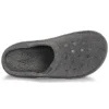 Pantofole classiche casual imbottite e calde, unisex, grigie