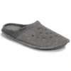 Pantofole classiche casual imbottite e calde, unisex, grigie
