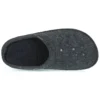 Pantofole classiche casual unisex nere