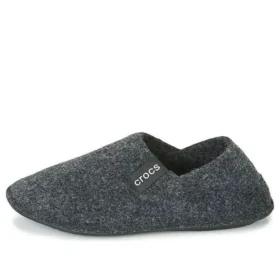 Pantofole classiche con suola morbida, unisex, nere