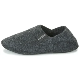 Pantofole classiche con suola morbida, unisex, nere
