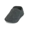Pantofole classiche con suola morbida, unisex, nere