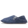 Pantofole classiche unisex blu con suola morbida