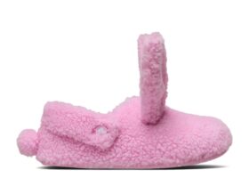 Pantofole da donna Classic Cozzzy Bunny “Pink Tweed”