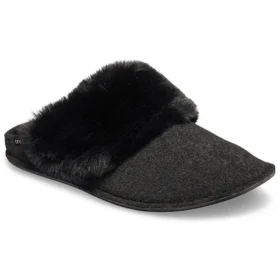 Pantofole Mule in pelliccia “Black”