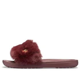 Pantofole rosso vino