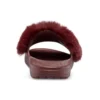Pantofole rosso vino