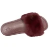 Pantofole rosso vino
