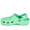 Pantofole sportive classiche da esterno con tacco basso, verde