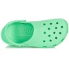 Pantofole sportive classiche da esterno con tacco basso, verde